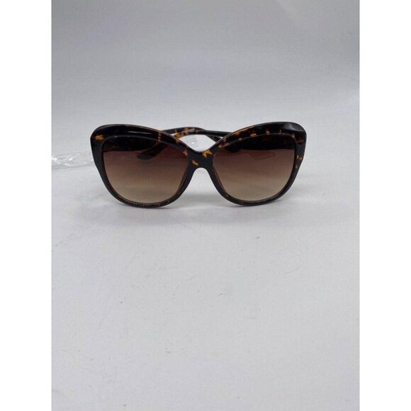 Hatcher Oversized Sunglasses Flower Frame Womens Brown Gradient Lens Polycarbona - Picture 12 of 12